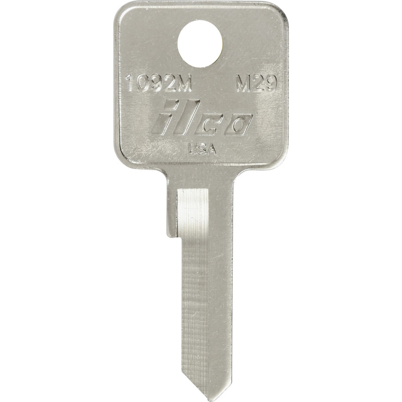 HILLMAN KeyKrafter Universal House/Office Key Blank 2047 Single For Earl Locks Silver, Pack of 4