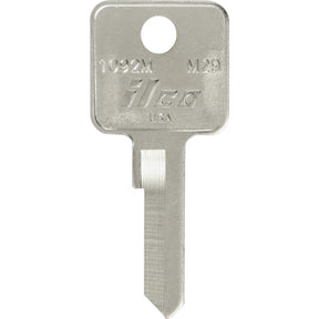 HILLMAN KeyKrafter Universal House/Office Key Blank 2047 Single For Earl Locks Silver, Pack of 4