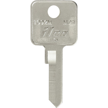 HILLMAN KeyKrafter Universal House/Office Key Blank 2047 Single For Earl Locks Silver, Pack of 4
