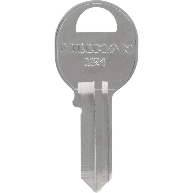 HILLMAN KeyKrafter Universal House/Office Key Blank 2056 Single Silver, Pack of 4