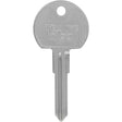 HILLMAN KeyKrafter Universal House/Office Key Blank 2066 Double For Corbin Locks Silver, Pack of 4