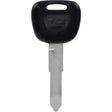 HILLMAN KeyKrafter Universal House/Office Key Blank 2055 Double Black/Silver, Pack of 4