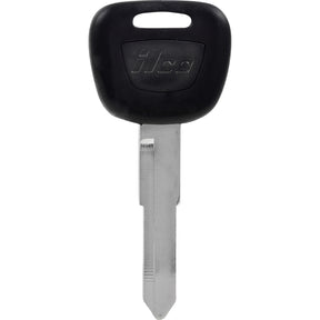 HILLMAN KeyKrafter Universal House/Office Key Blank 2055 Double Black/Silver, Pack of 4