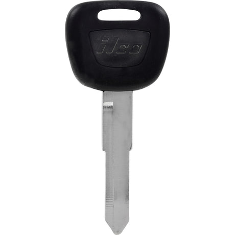 HILLMAN KeyKrafter Universal House/Office Key Blank 2055 Double Black/Silver, Pack of 4