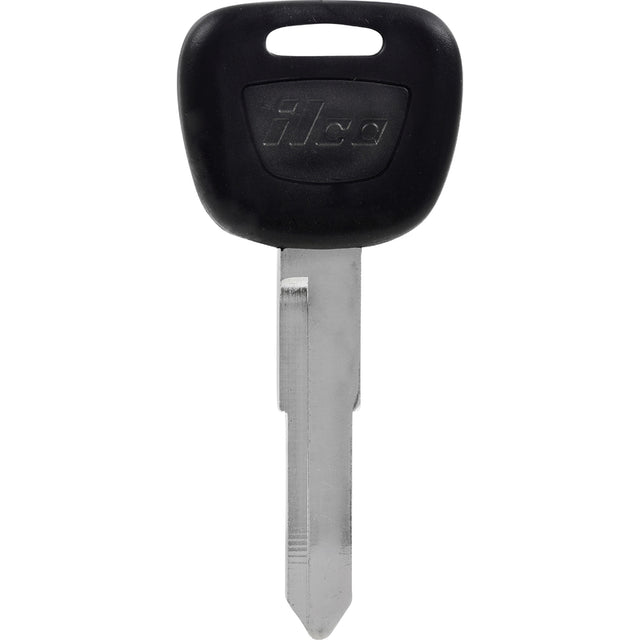 HILLMAN KeyKrafter Universal House/Office Key Blank 2055 Double Black/Silver, Pack of 4