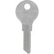 HILLMAN KeyKrafter Universal House/Office Key Blank 2040 Single Silver, Pack of 4