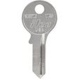 HILLMAN KeyKrafter Universal House/Office Key Blank 2037 Single For Viro Locks Silver, Pack of 4