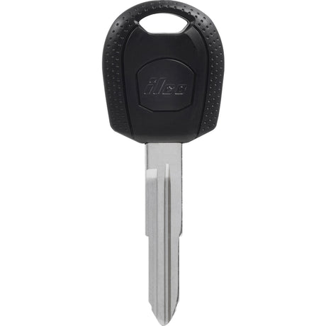 HILLMAN KeyKrafter Universal House/Office Key Blank 2046 Double For Kia Locks Black/Silver, Pack of 4