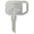 HILLMAN KeyKrafter Universal House/Office Key Blank 2059 Single For John Deere Locks Silver, Pack of 4