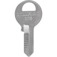 HILLMAN KeyKrafter Universal House/Office Key Blank 2030 Single For Master Locks Silver, Pack of 4