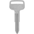 HILLMAN KeyKrafter Automotive Key Blank 2052 Double For Toyota Silver, Pack of 4
