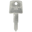 HILLMAN KeyKrafter Universal Key Blank 2035 Double Silver, Pack of 4