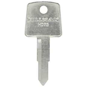HILLMAN KeyKrafter Universal Key Blank 2035 Double Silver, Pack of 4