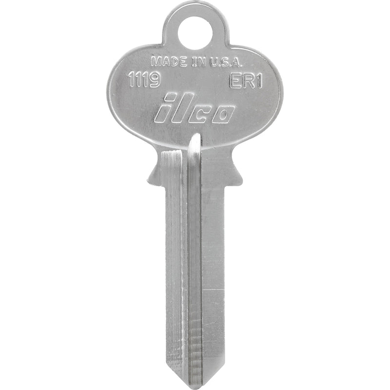 HILLMAN KeyKrafter House/Office Key Blank 2045 Single For Earl Locks Silver, Pack of 4