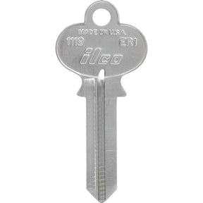 HILLMAN KeyKrafter House/Office Key Blank 2045 Single For Earl Locks Silver, Pack of 4