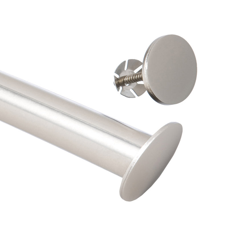 Organized Living Freedom Rail Steel Rod Stop, Pack of 12