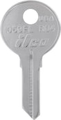 HILLMAN Rockford House/Office Key Blank Single Silver, Pack of 4