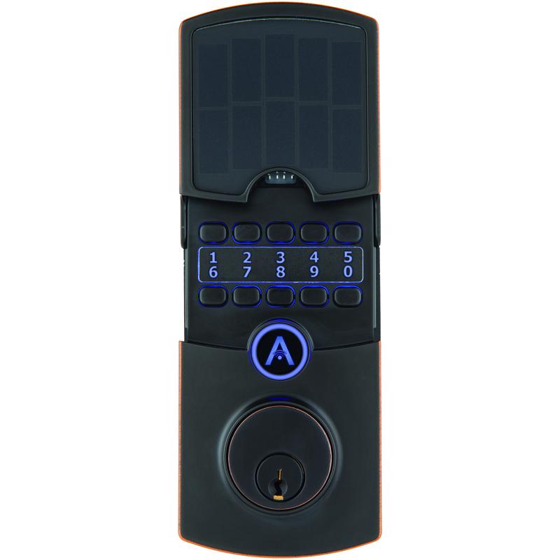 Hampton ARRAY Cooper Tuscan Bronze Zinc Wi-Fi Deadbolt