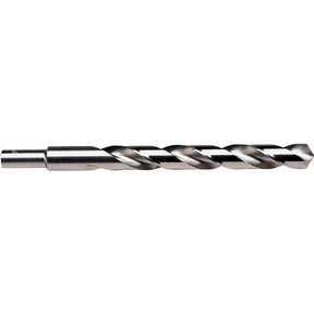 Irwin 73825 Jobber Drill Bit, 25/64 in Dia, 5-1/8 in OAL, Spiral Flute, 2-Flute, 25/64 in Dia Shank, Reduced Shank