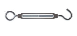 Hampton Zinc-Plated Aluminum/Steel Turnbuckle 350 lb. cap. 13.2 in. L, Pack of 5