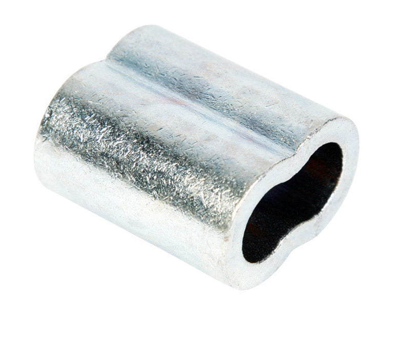 Campbell Zinc-Plated Copper Wire Rope Sleeve, Pack of 50