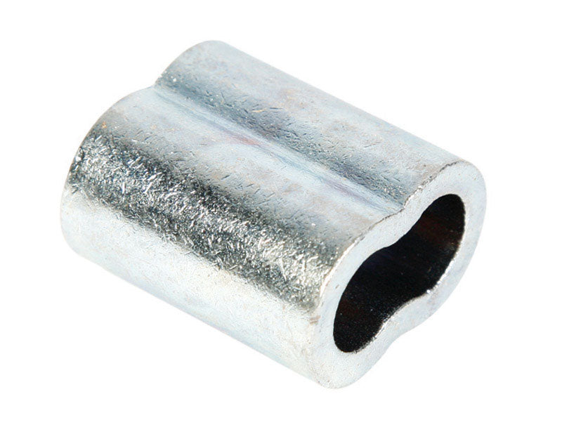 Campbell Zinc Plated Copper Wire Rope Sleeve, Pack of 25