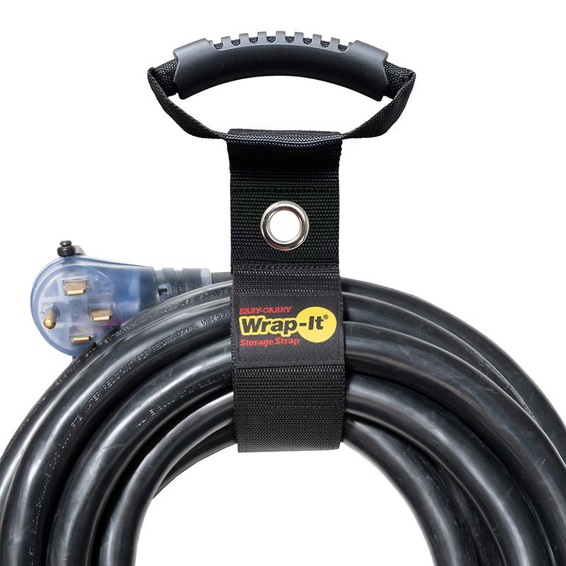 Wrap-It Easy Carry 2.5 in. W X 22 in. L Black Storage Straps 50 lb 1 pk