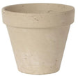 Border Concepts 805561 Pot, 7-3/4 in Dia, 6-3/4 in H, Granite Clay, Terracotta, Pack of 12