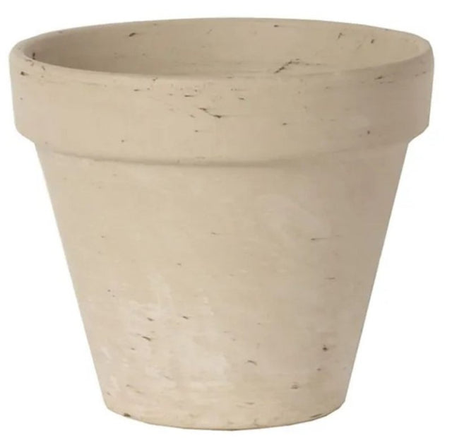 Border Concepts 805561 Pot, 7-3/4 in Dia, 6-3/4 in H, Granite Clay, Terracotta, Pack of 12