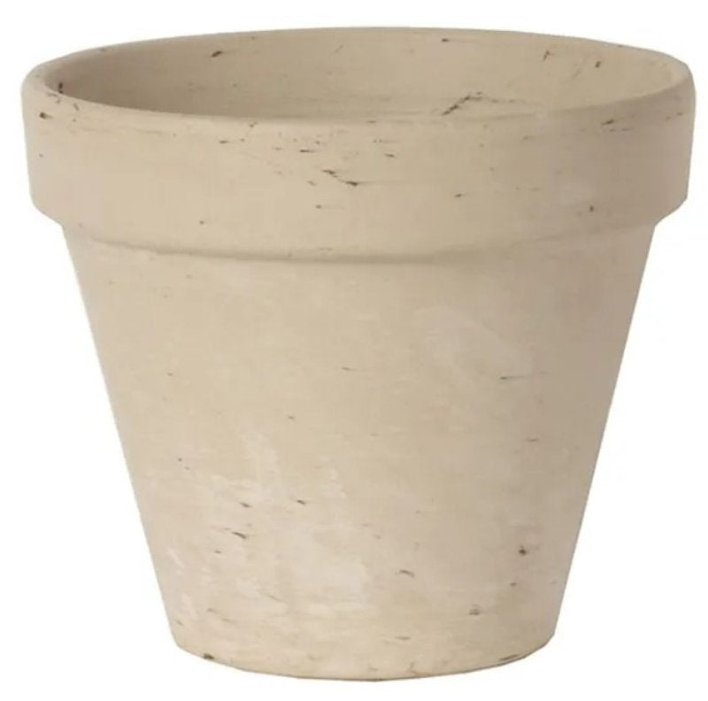 Border Concepts 805559 Pot, 6 in Dia, 5-1/4 in H, Granite Clay, Terracotta, Pack of 16