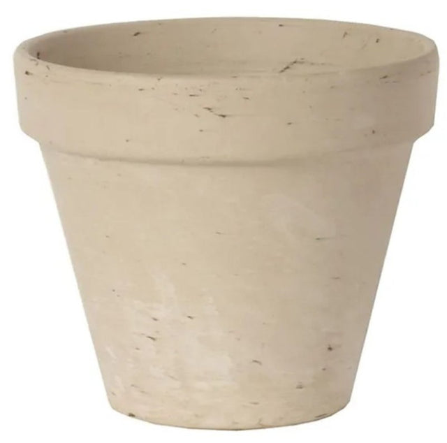 Border Concepts 805559 Pot, 6 in Dia, 5-1/4 in H, Granite Clay, Terracotta, Pack of 16