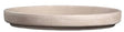 Border Concepts 805452 German Waterproof Saucer, 10-1/4 in Dia, Clay, Granite, Pack of 10