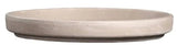 Border Concepts 805452 German Waterproof Saucer, 10-1/4 in Dia, Clay, Granite, Pack of 10