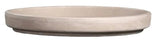 Border Concepts 805450 German Waterproof Saucer, 6-3/4 in Dia, Clay, Granite, Pack of 12