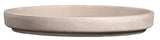 Border Concepts 805455 German Waterproof Saucer, 5 in Dia, Clay, Granite, Pack of 16