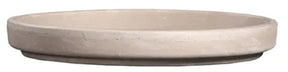 Border Concepts 805455 German Waterproof Saucer, 5 in Dia, Clay, Granite, Pack of 16