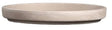 Border Concepts 805453 German Waterproof Saucer, 3-1/2 in Dia, Clay, Granite, Pack of 16
