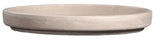 Border Concepts 805453 German Waterproof Saucer, 3-1/2 in Dia, Clay, Granite, Pack of 16