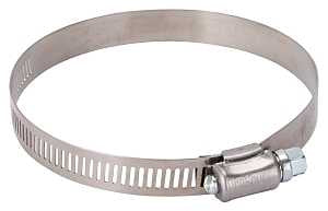 ProSource HCRAN52 Interlocked Hose Clamp, Stainless Steel, Stainless Steel, Pack of 10