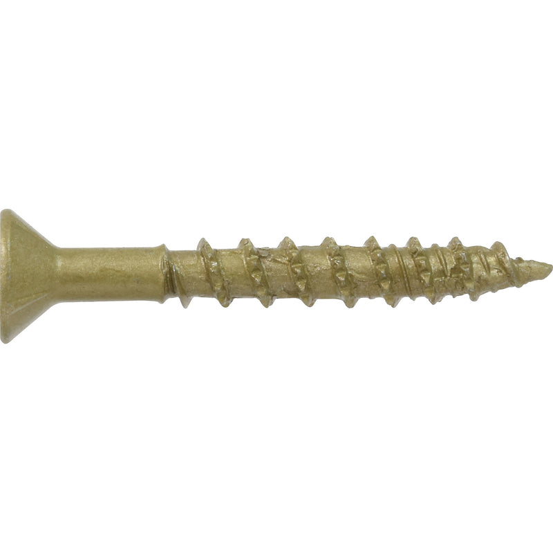 HILLMAN Power Pro No. 10 Ga. X 1-1/2 in. L Star Flat Head Coarse Multi-Material Screws, Pack of 5