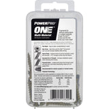HILLMAN Power Pro No. 8 Ga. X 1-1/4 in. L Star Flat Head Coarse Multi-Material Screws, Pack of 5