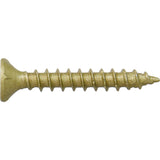HILLMAN Power Pro No. 6 Ga. X 1 in. L Star Flat Head Coarse Multi-Material Screws, Pack of 5