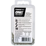 HILLMAN Power Pro No. 6 Ga. X 5/8 in. L Star Flat Head Coarse Multi-Material Screws, Pack of 5