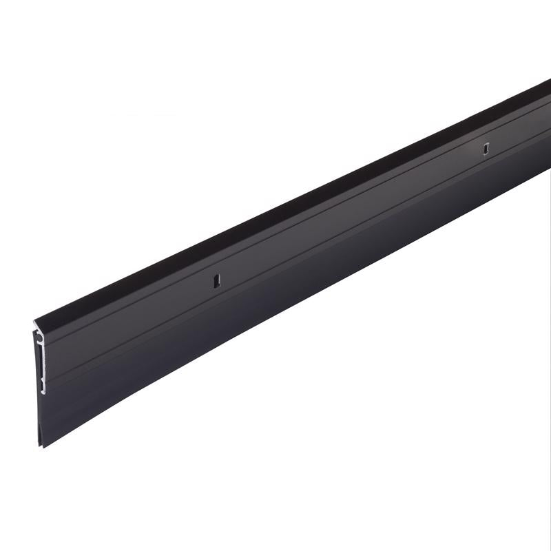 M-D Building Products DENY Bronze Aluminum/Vinyl Sweep For Doors 36 in. L X 0.25 in.