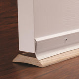 M-D Building Products DENY White Aluminum/Vinyl Sweep For Doors 36 in. L X 2.13 in.