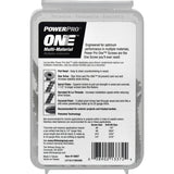 HILLMAN Power Pro 1/4 in. Ga. X 2-1/4 in. L Star Flat Head Coarse Multi-Material Screws