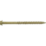 HILLMAN Power Pro No. 10 Ga. X 2-3/4 in. L Star Hex Washer Head Coarse Multi-Material Screws