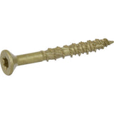 HILLMAN Power Pro No. 8 Ga. X 1-1/2 in. L Star Flat Head Coarse Multi-Material Screws