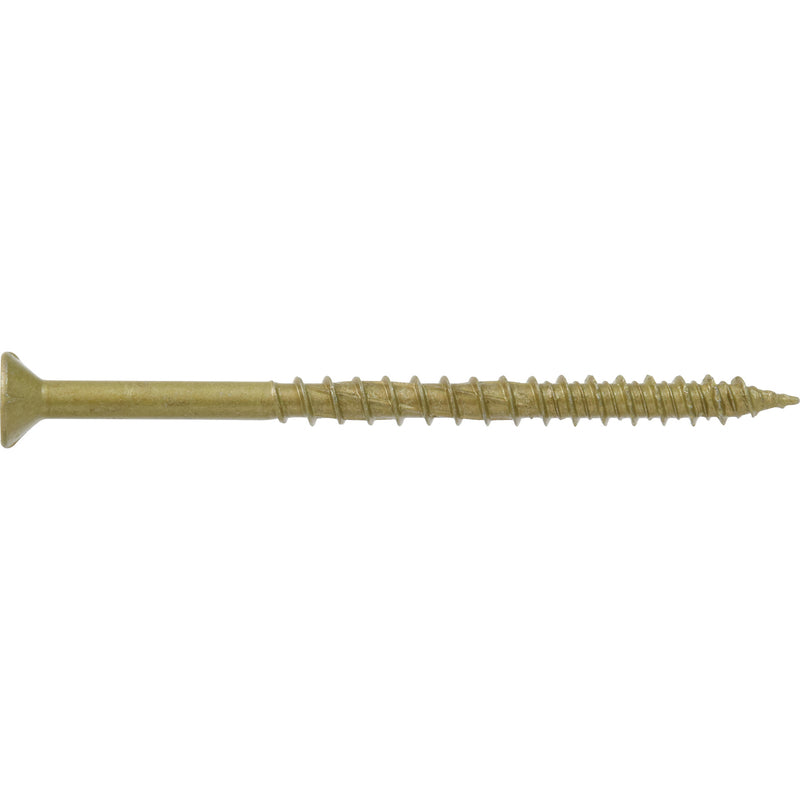 HILLMAN Power Pro No. 10 Ga. X 3 in. L Star Flat Head Coarse Multi-Material Screws