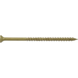 HILLMAN Power Pro No. 10 Ga. X 3-1/2 in. L Star Flat Head Coarse Multi-Material Screws, Pack of 5